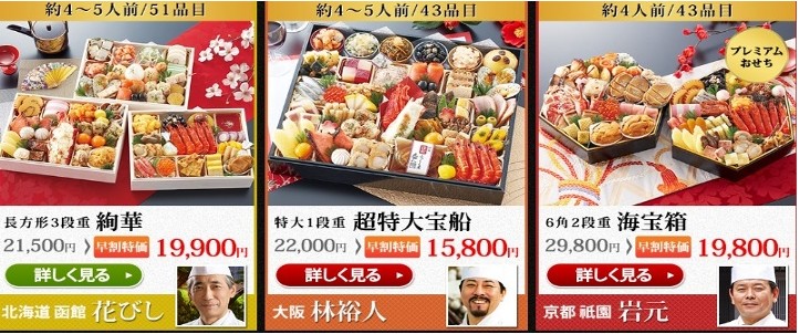 【匠本舗】どんどん売れる<料亭おせち>について